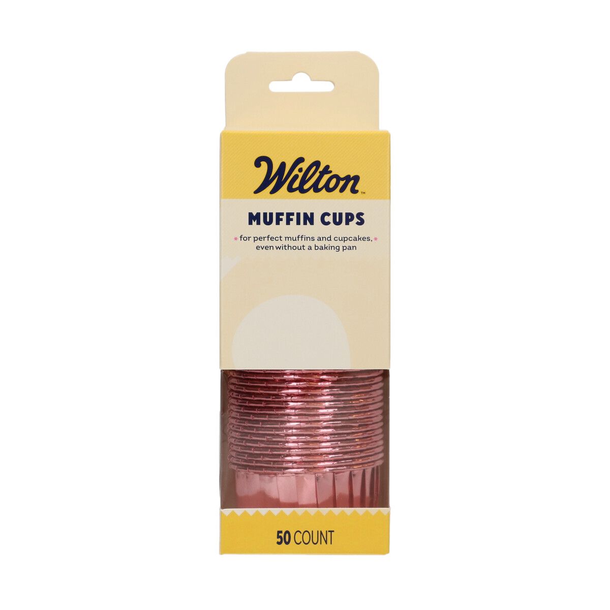 Wilton muffinsformer i metallic rosegull, pakke med 50 stk
 
 
 