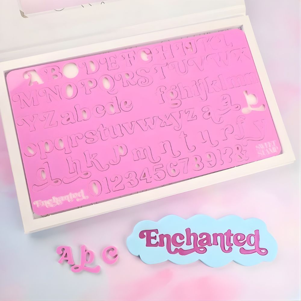sweet stamp enchanted stempel bokstaver
