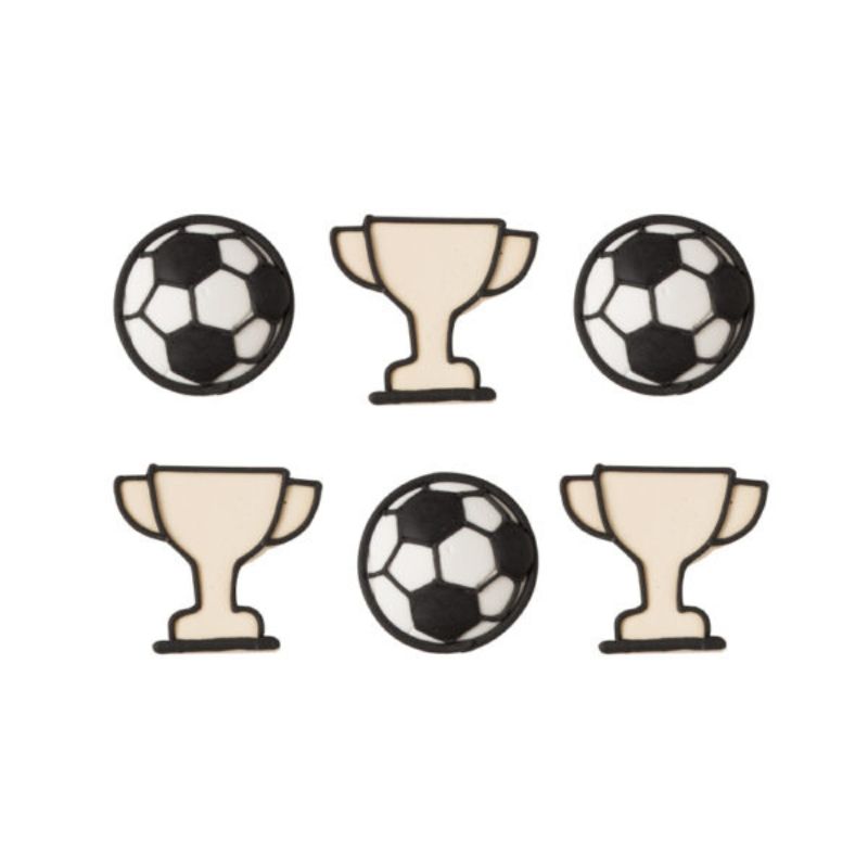 Decora Spiselig kakepynt fotball