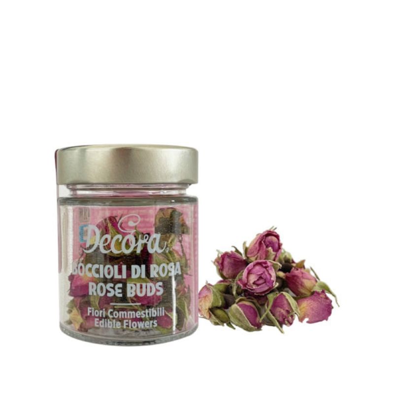 spiselige roseknopper