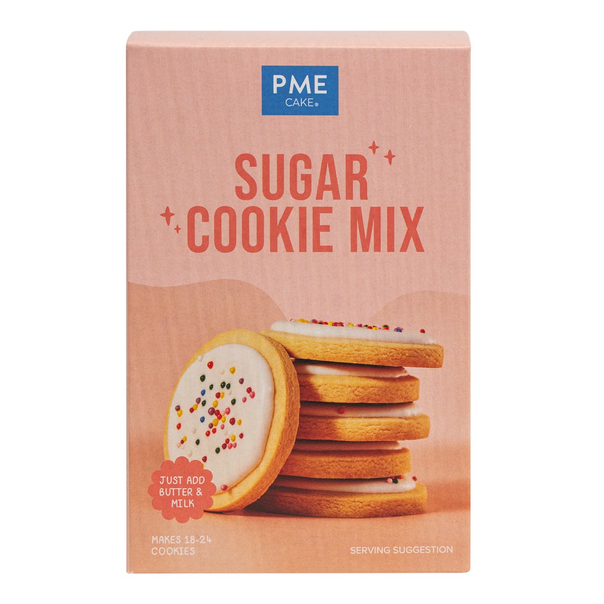 PME Sugar Cookie Miks 500g – ferdig kjeksmiks til 18–24 småkaker med sprø skorpe