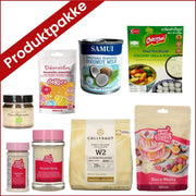 Produktpakke til kokos ispinner med sitronkrem