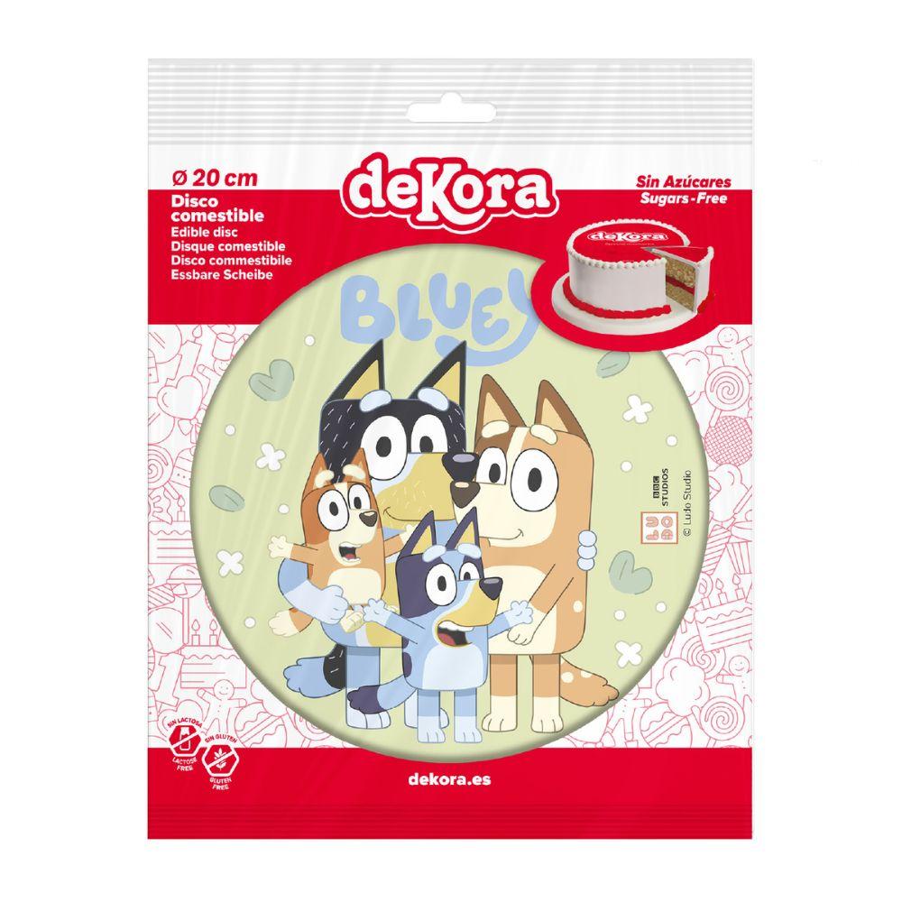 Spiselig kakebilde til bluey kake