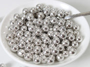 FunCakes Sugarpearls 8mm -Metallic Silver- 80g
