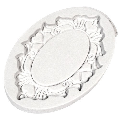Katy Sue Mould Oval Ramme med Hjerter