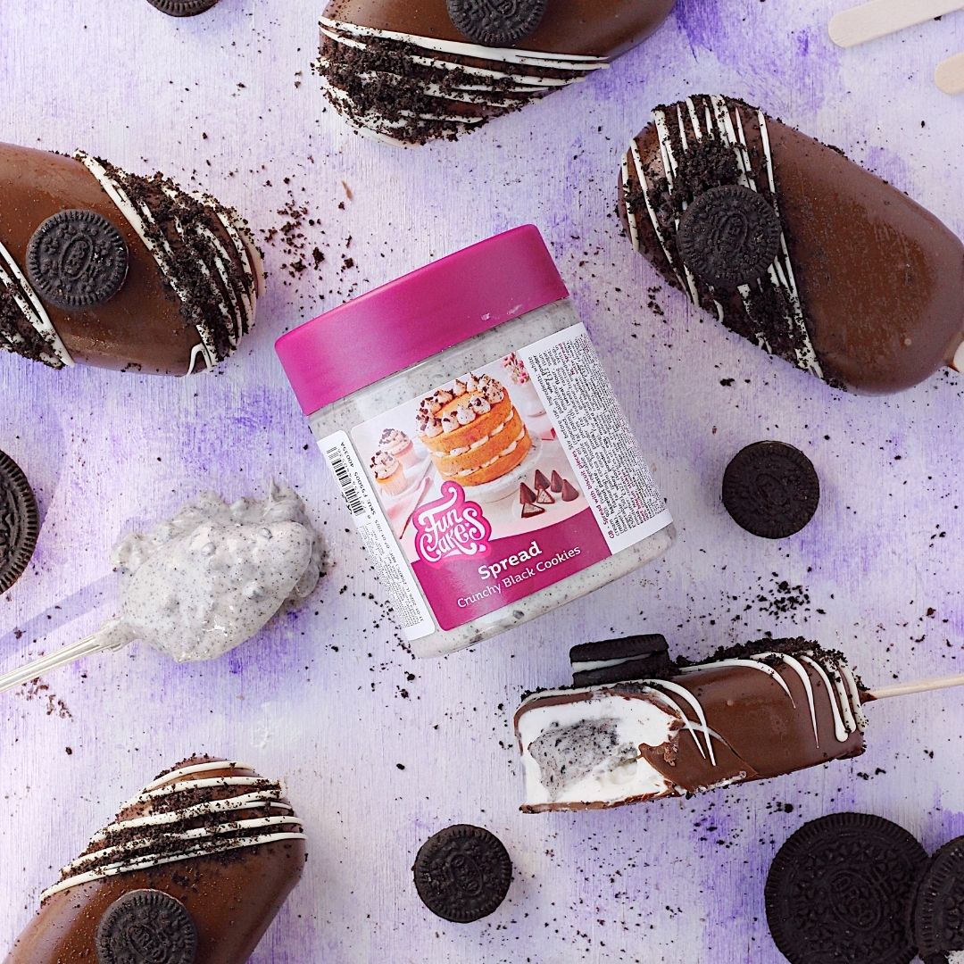 oreo pinneis med funcakes spreads oreosmak