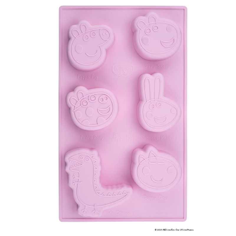 Peppa gris mini silikonform
