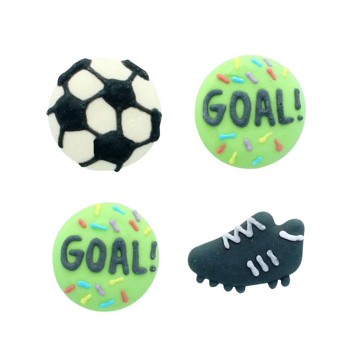 Spiselig kakepynt fotballkake