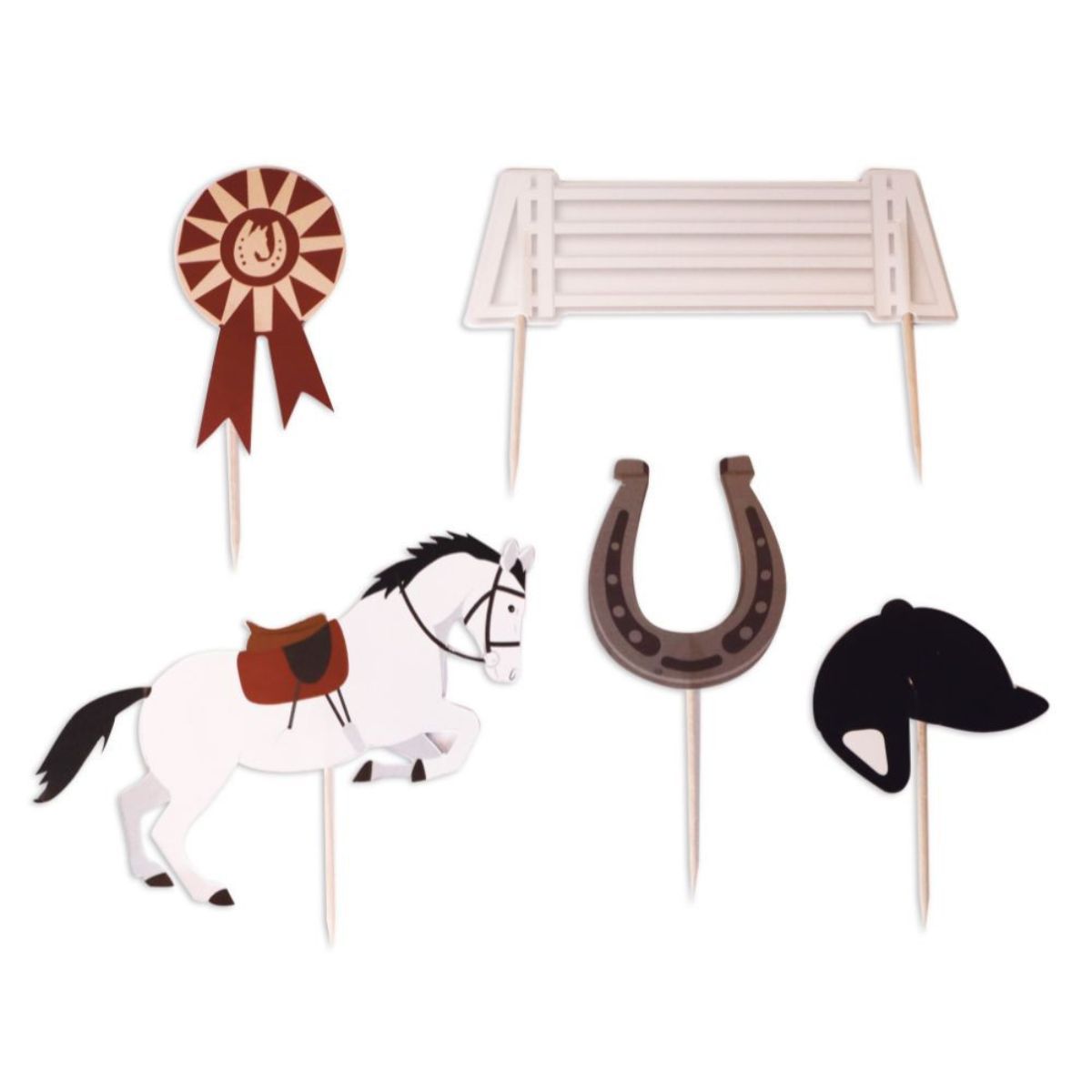 ScrapCooking Kakedekorasjon – Hestesport Tema