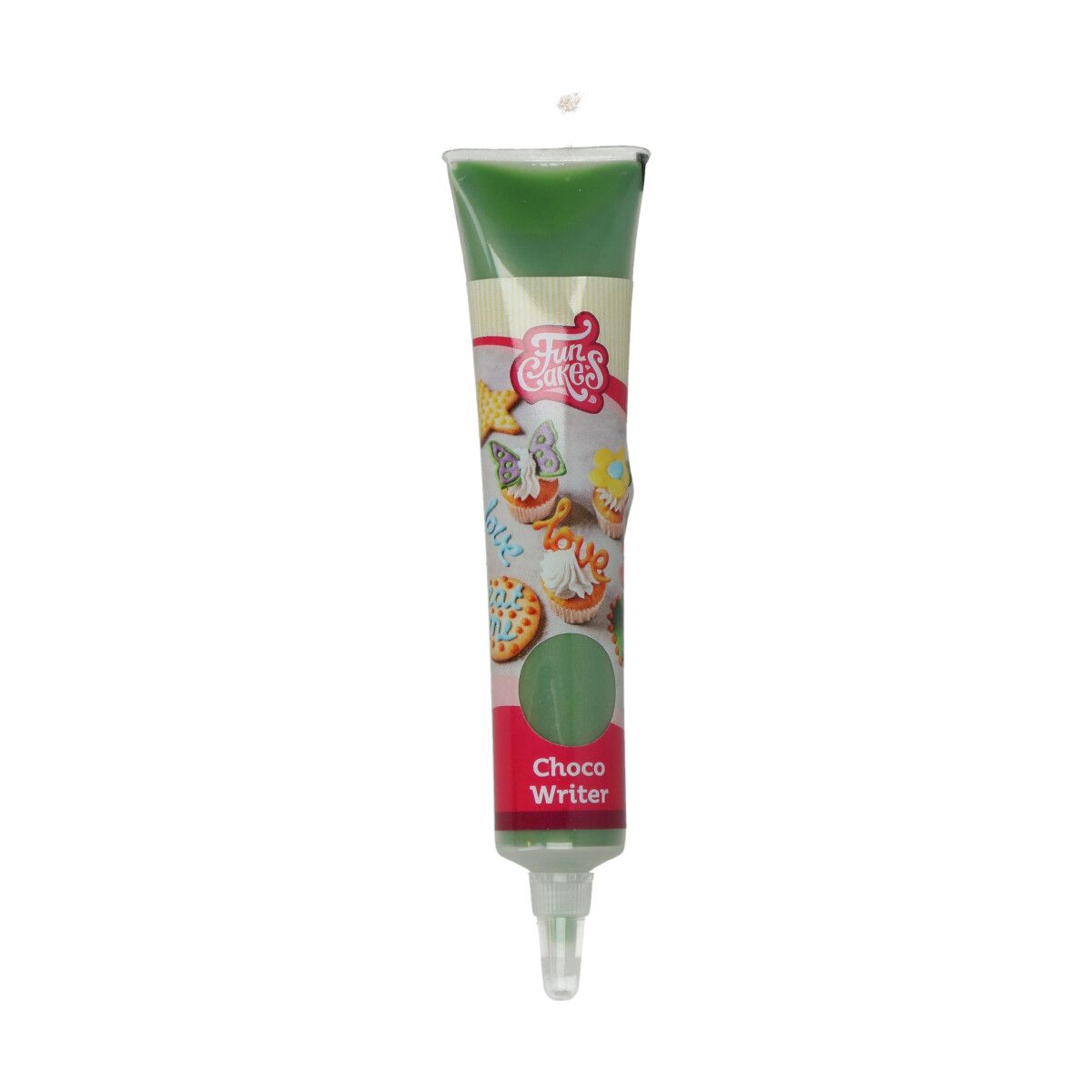 FunCakes Pynteglasur i sjokolade –Grønn- 25g