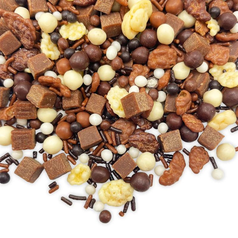 Toppings fra happy sprinkles - sjokolade
