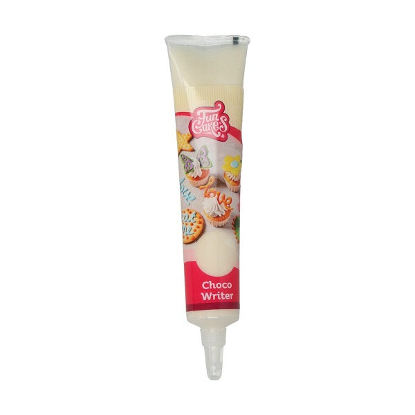 FunCakes Pynteglasur i sjokolade –Hvit sjokolade- 25g