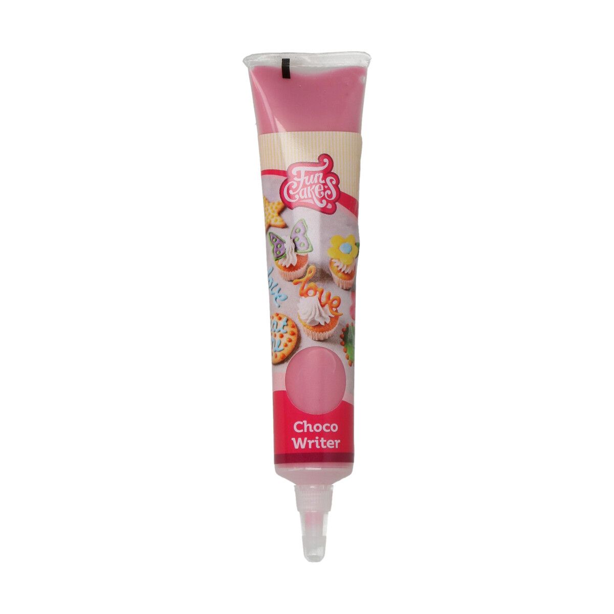 FunCakes Pynteglasur i sjokolade –Gammelrosa- 25g