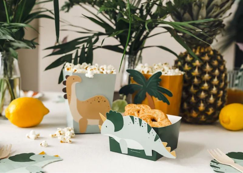 PartyDeco Snackbokser, Dinosaurer Mix