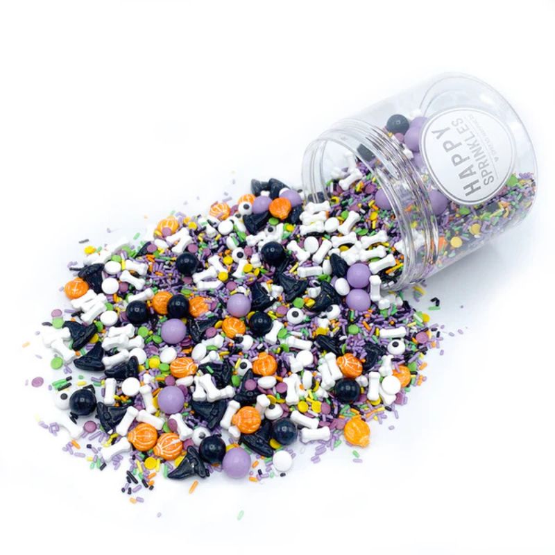 Happy Sprinkles Kakestrø -Spooky Halloween- 90g