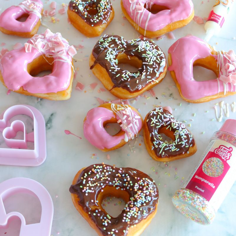 Produktpakke til hjertedonuts