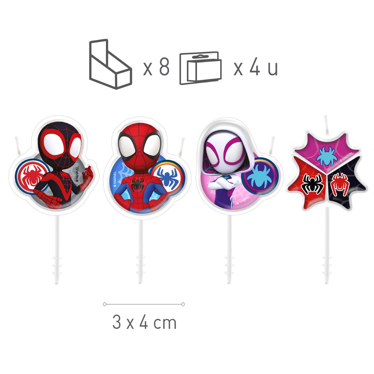 DeKora kakelys Spidey