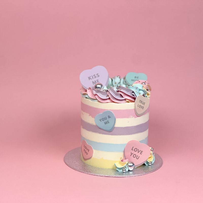 Kakebilde til valentinskake pk/1