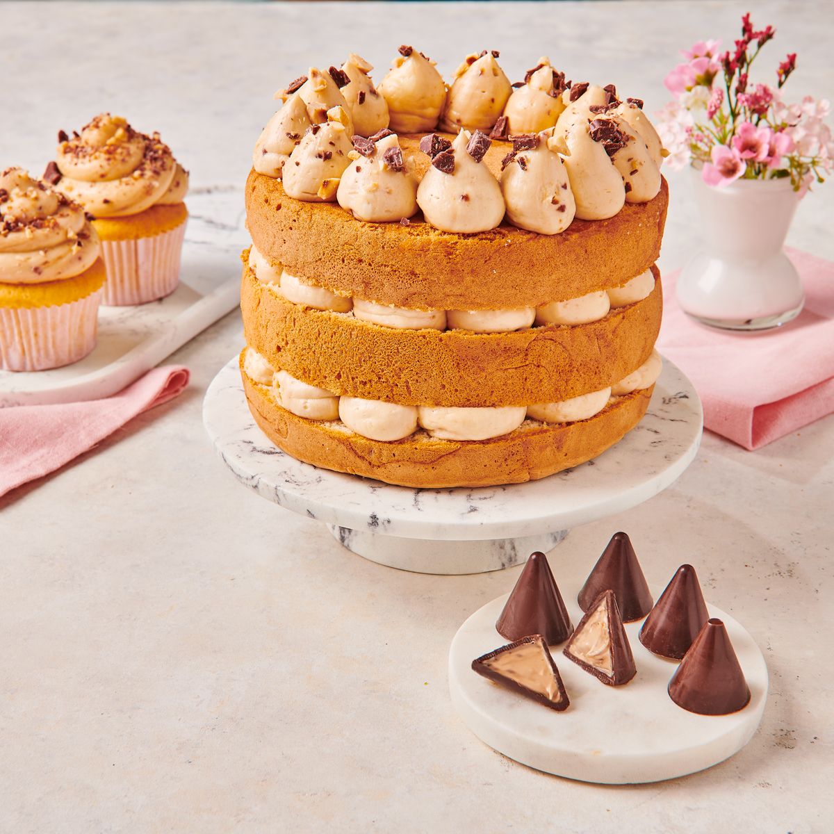 FunCakes Spreads Melkesjokolade- og hasselnøttkrem – 250g