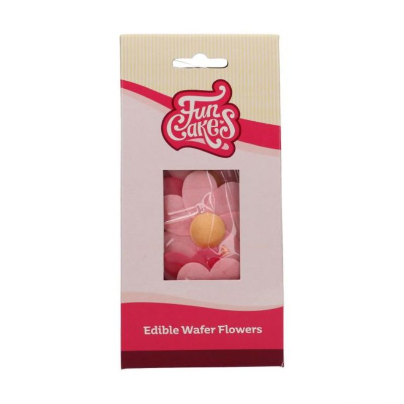 Spiselig kakedekorasjon - wafer - blomster