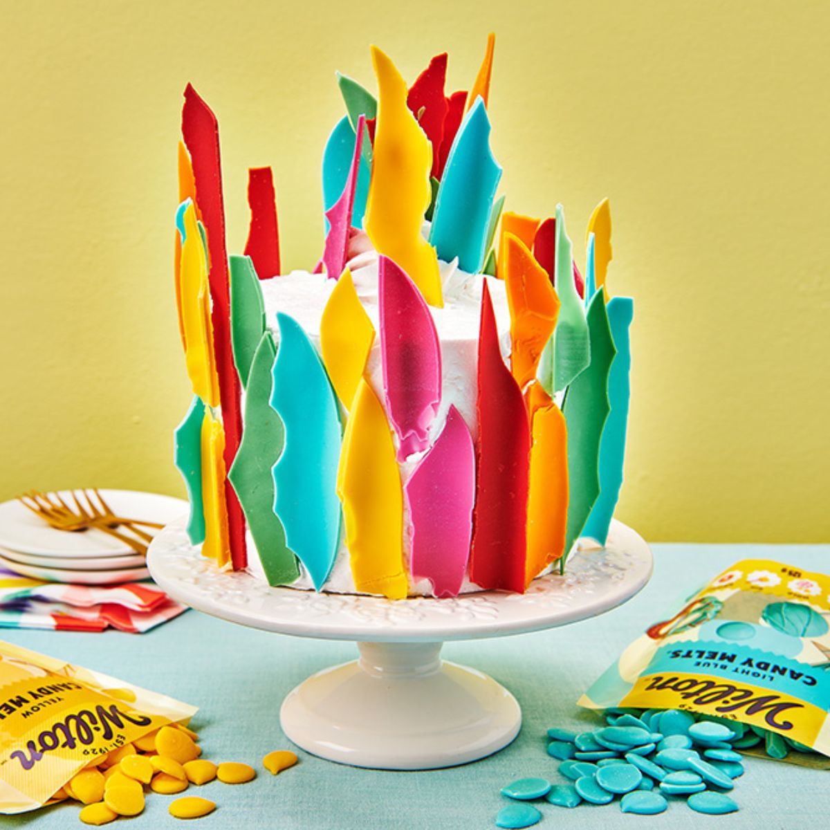 Candy Melts Oransje, 125g