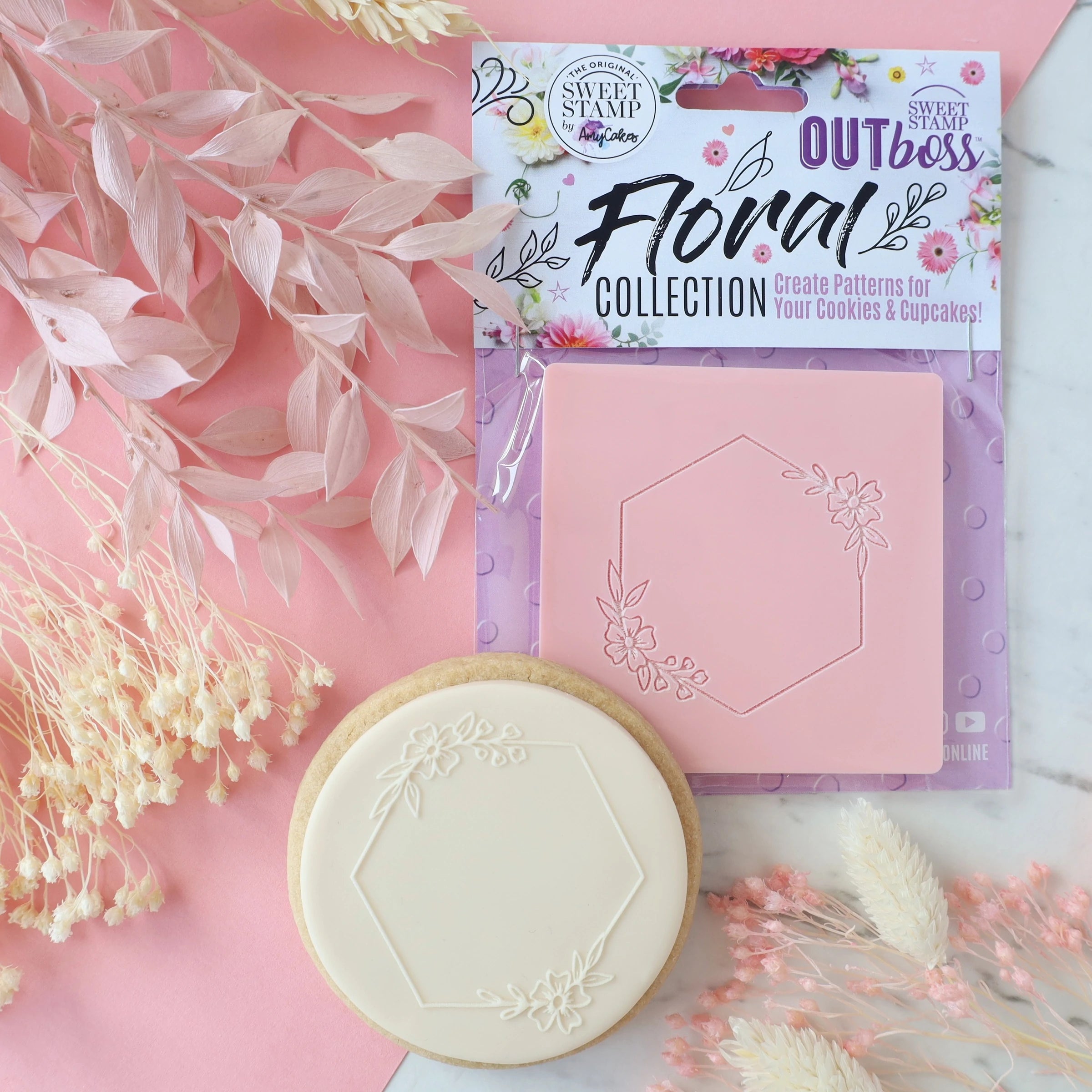 Sweet Stamp embosser blomsterramme