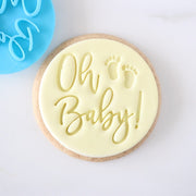 Sweet stamp cupcakestempel Oh baby