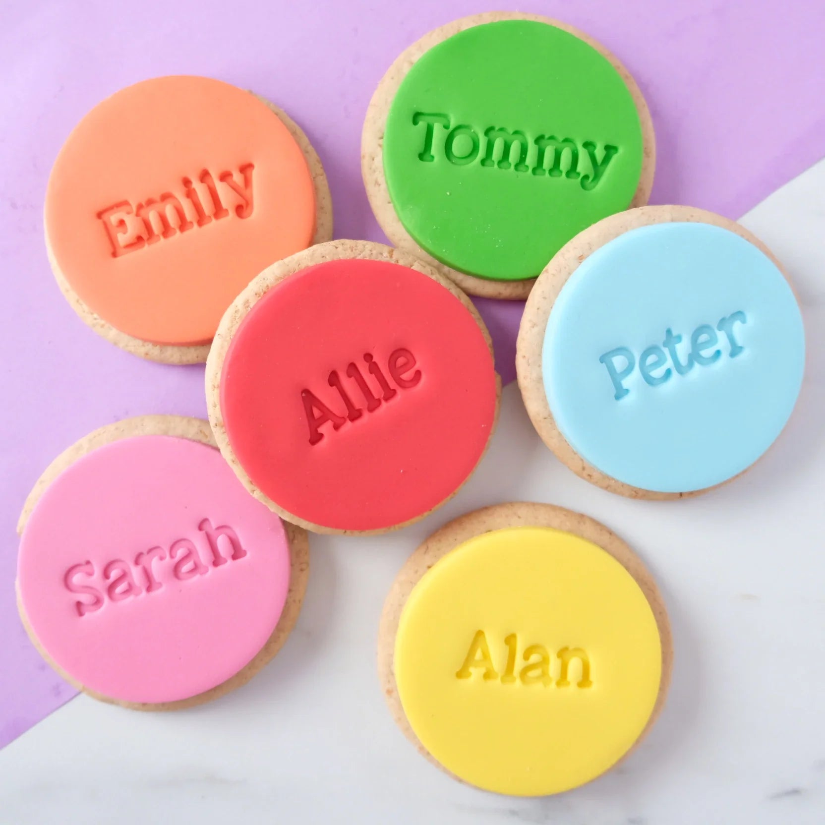 Sweet Stamp -Frosting Set- Bokstaver og tall