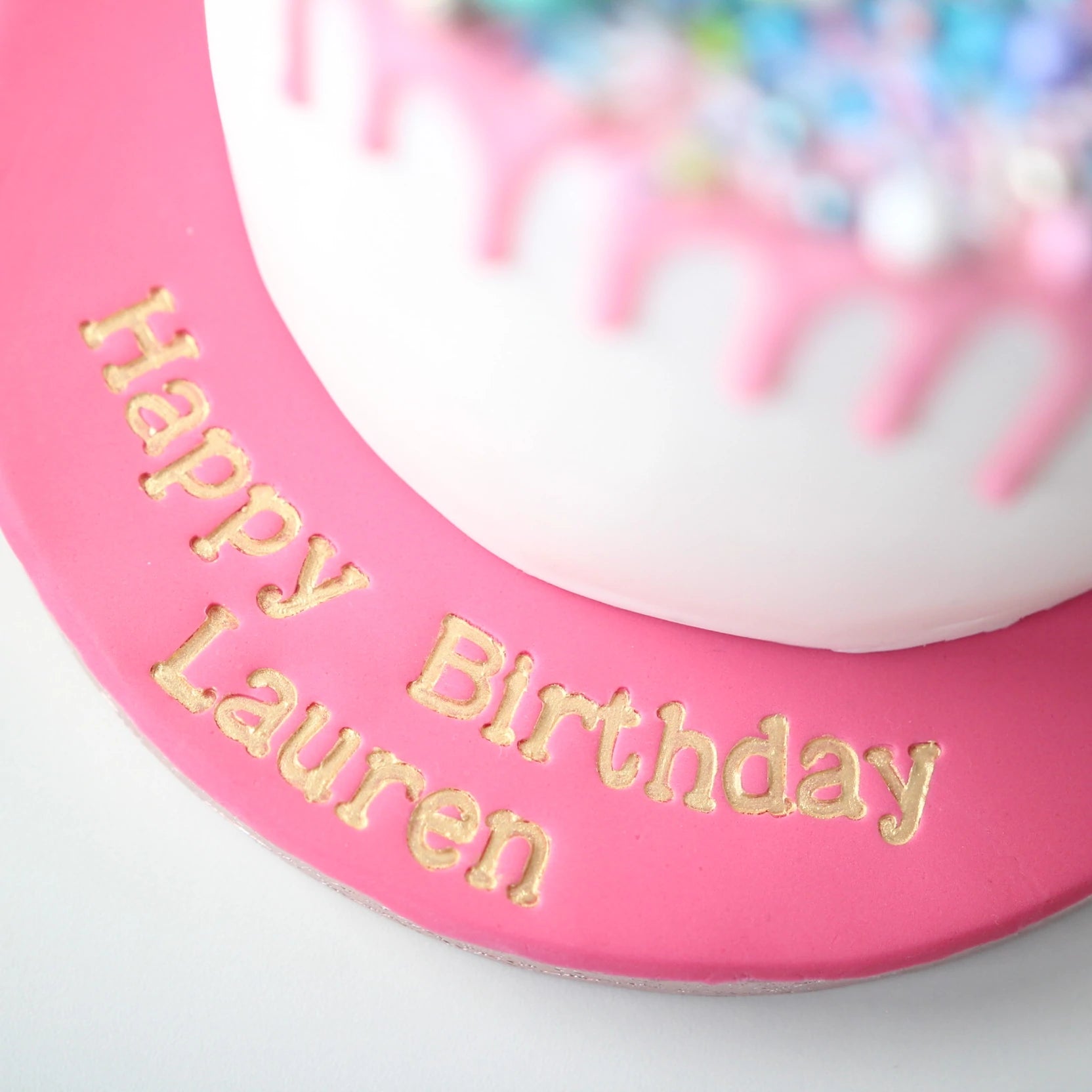 Sweet Stamp bokstavstempel frosting