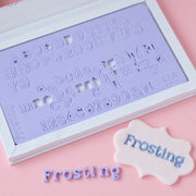 Sweet Stamp bokstavstempel frosting