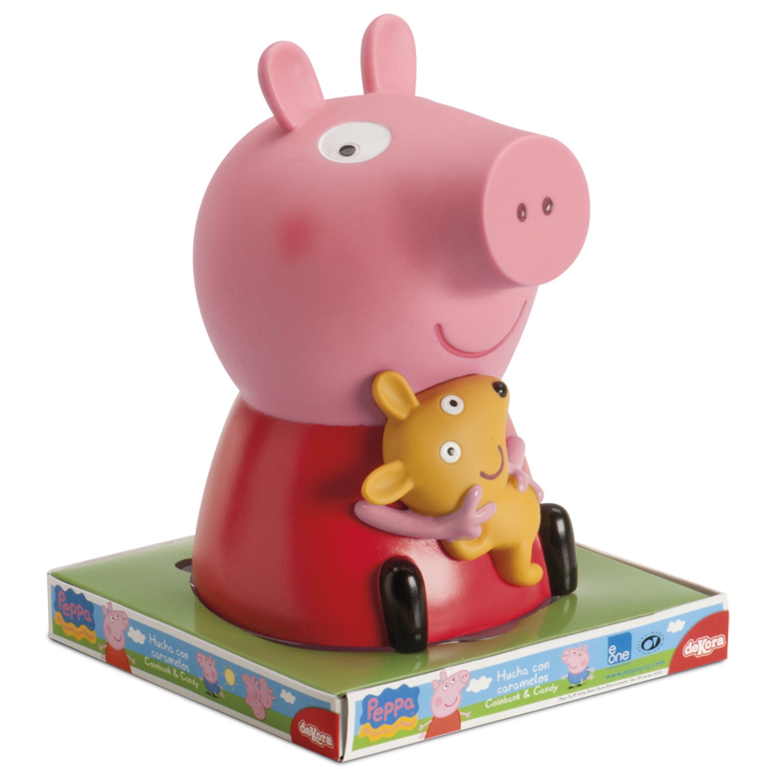 Sparegris peppa gris med lollipop