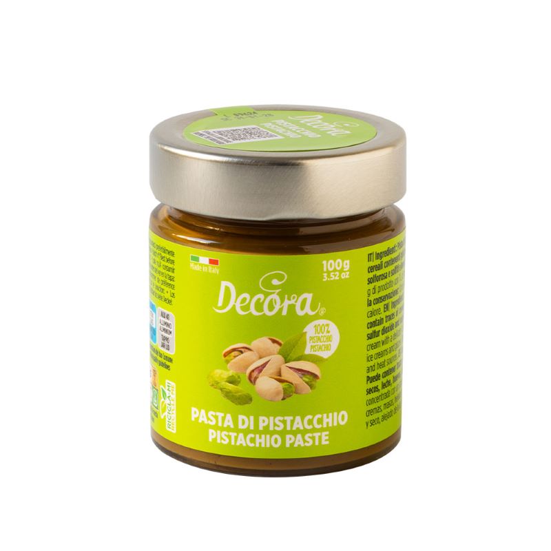 Decora Pistasjkrem -100% ren pistasj- 100g