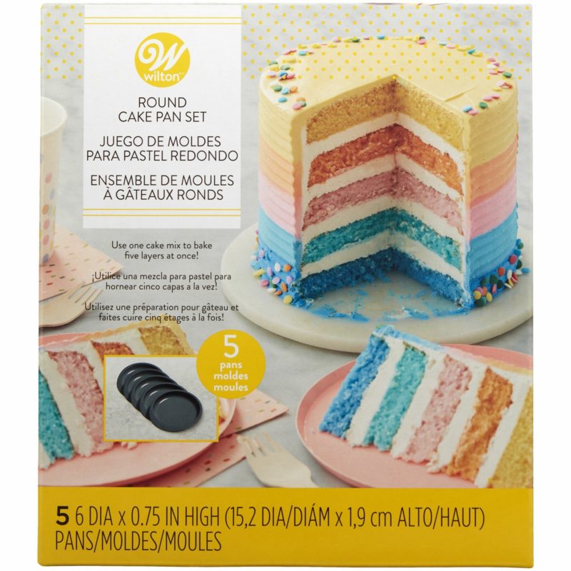 wilton kakeform til regnbuekake