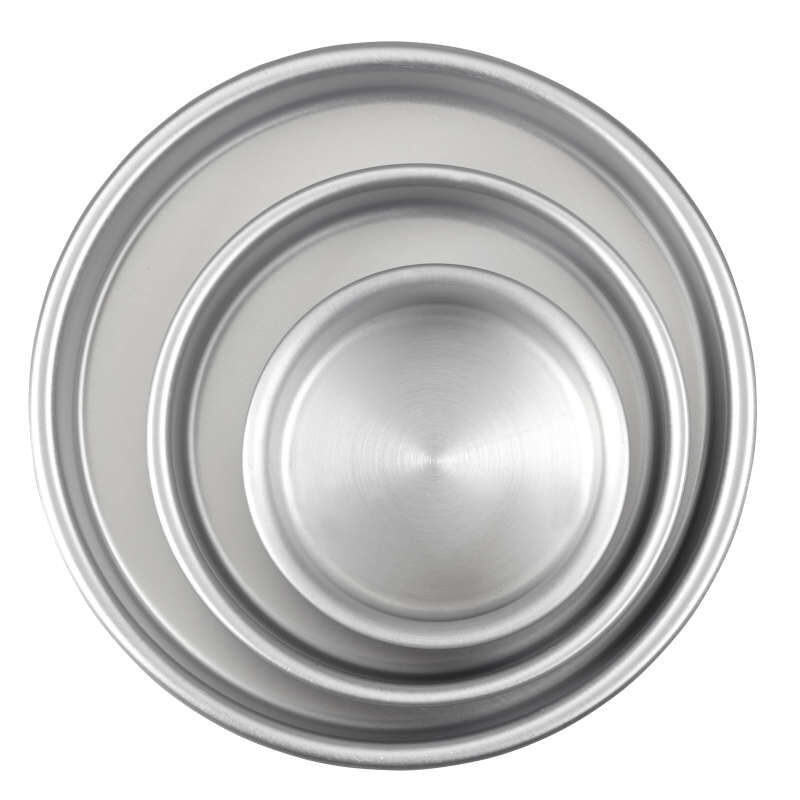 Wilton Runde kakeformer 10-20cm, sett/3