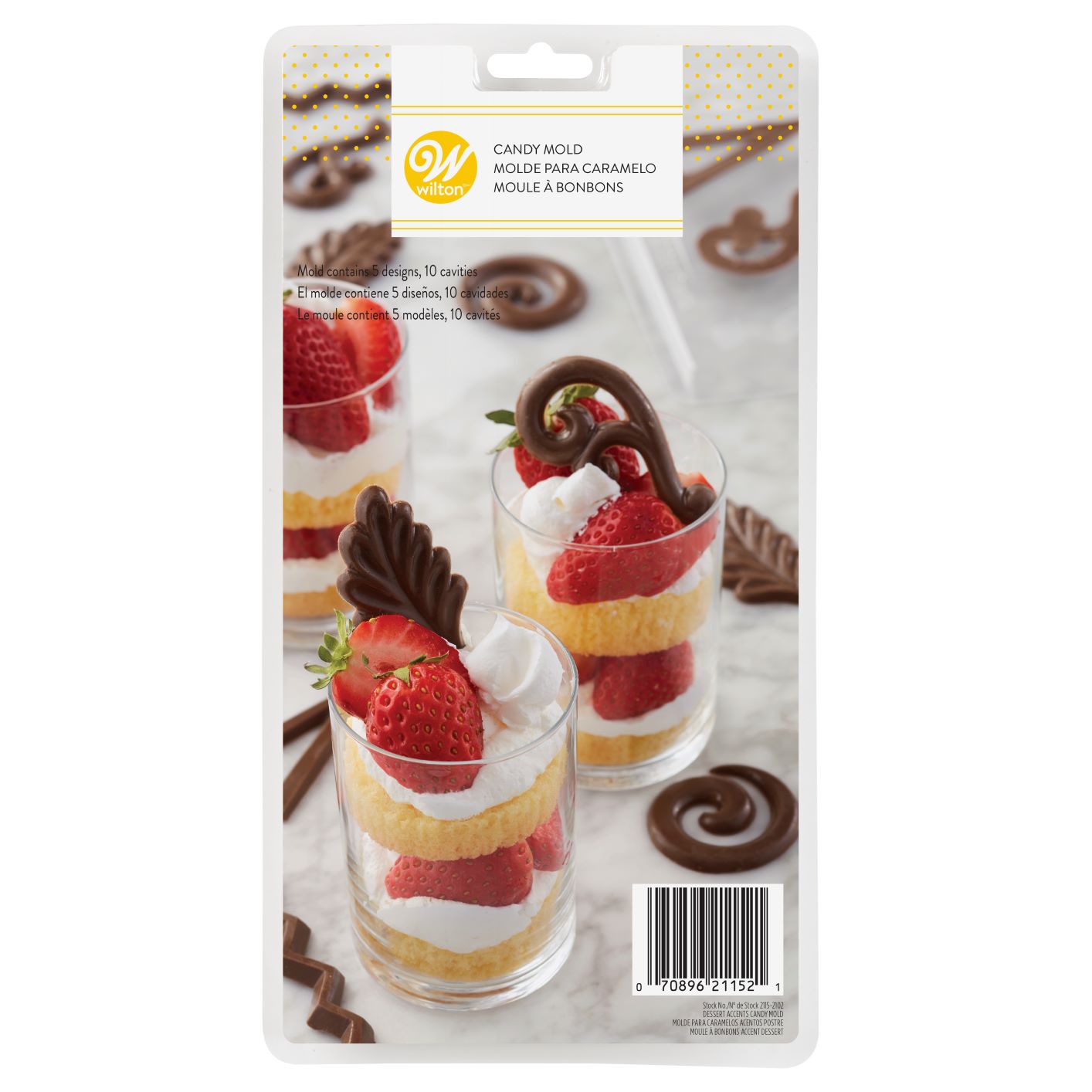 Wilton sjokoladeform desserter
