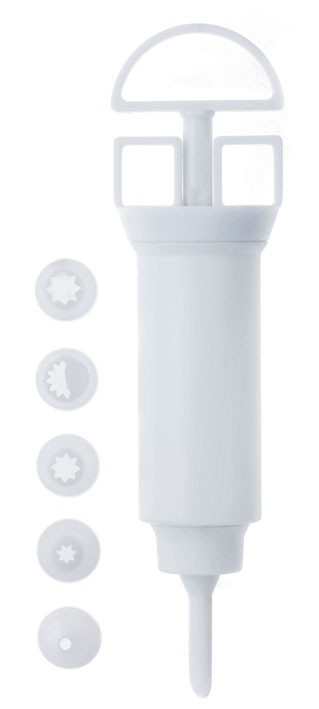 Kakedekorator med 6 tipper