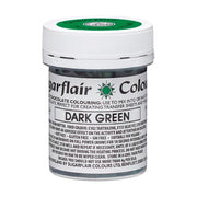Sugarflair Sjokoladefarge -mørk grønn- 35g