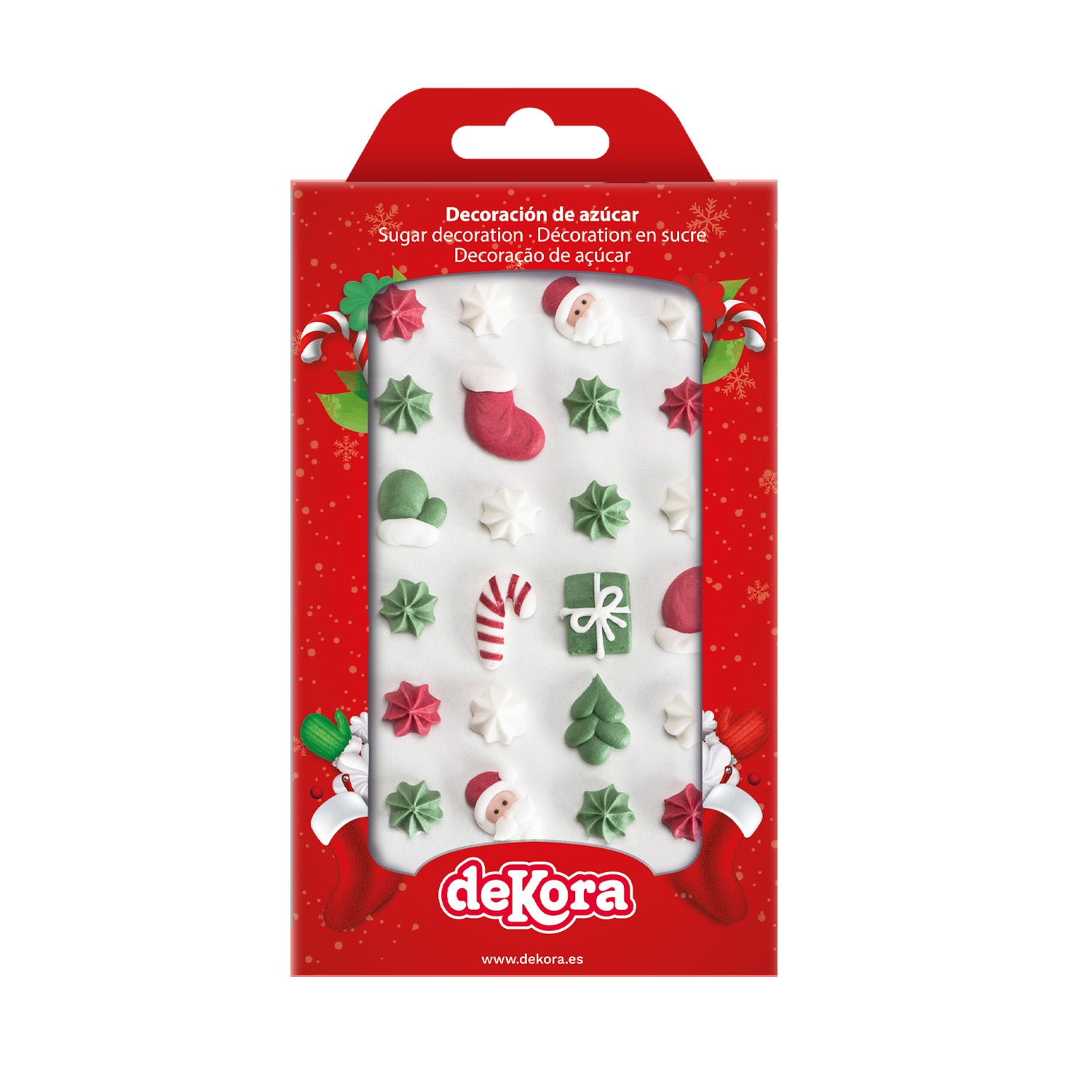 Spiselig Kakepynt - Julepynt pk/24