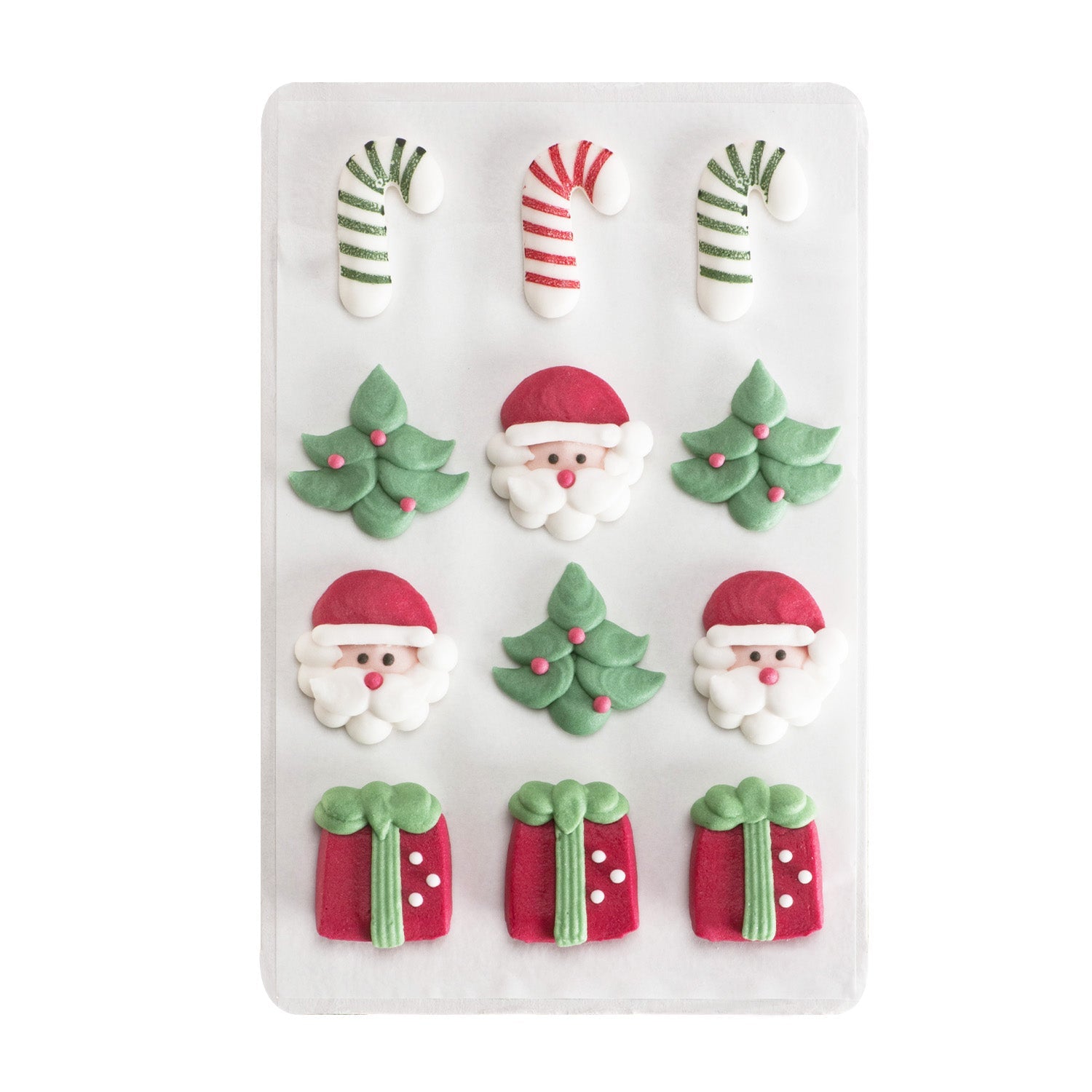 Spiselig Kakepynt - Julefigurer pk/12