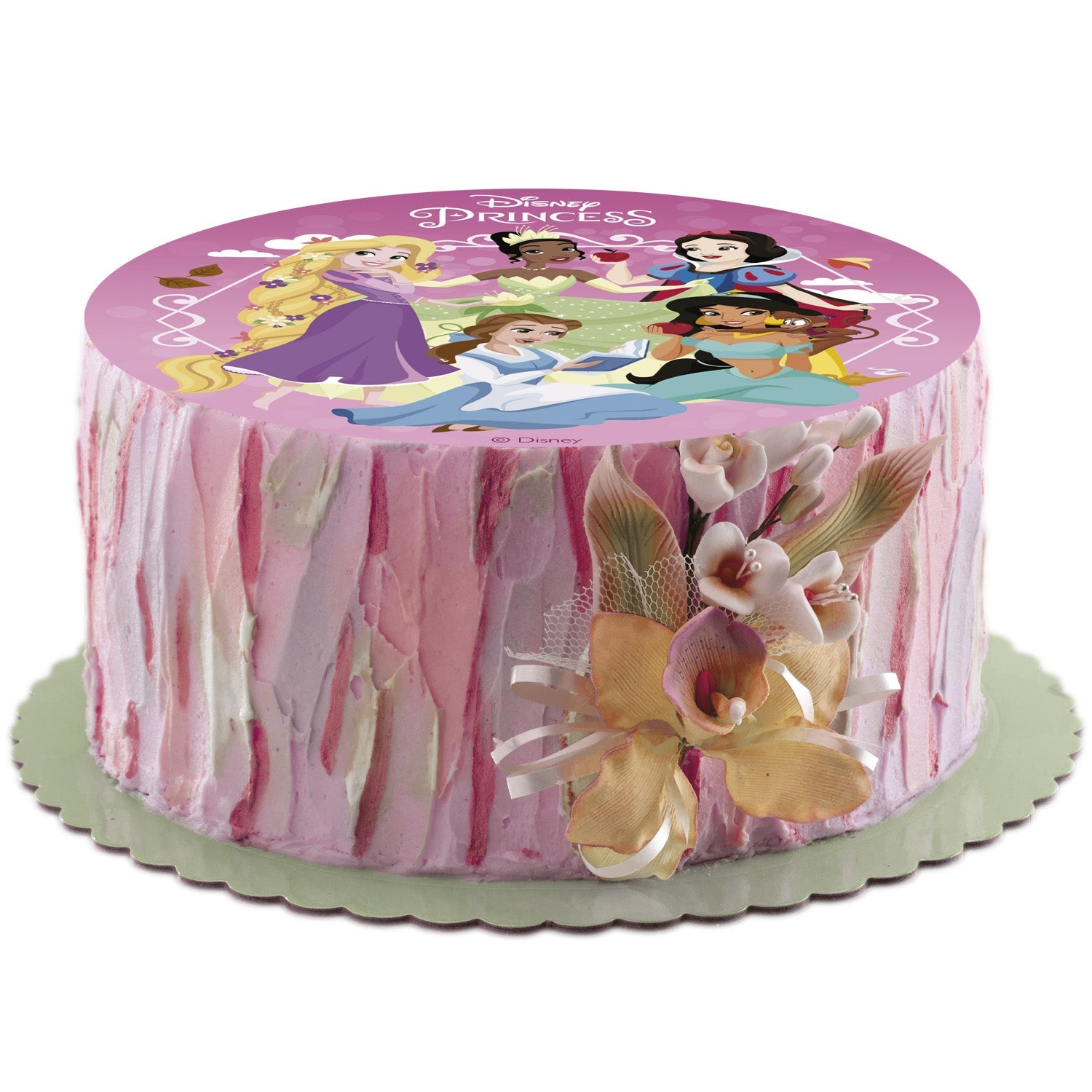 Kakebilde Sukkerark -Disney Prinsesser- 15,5cm