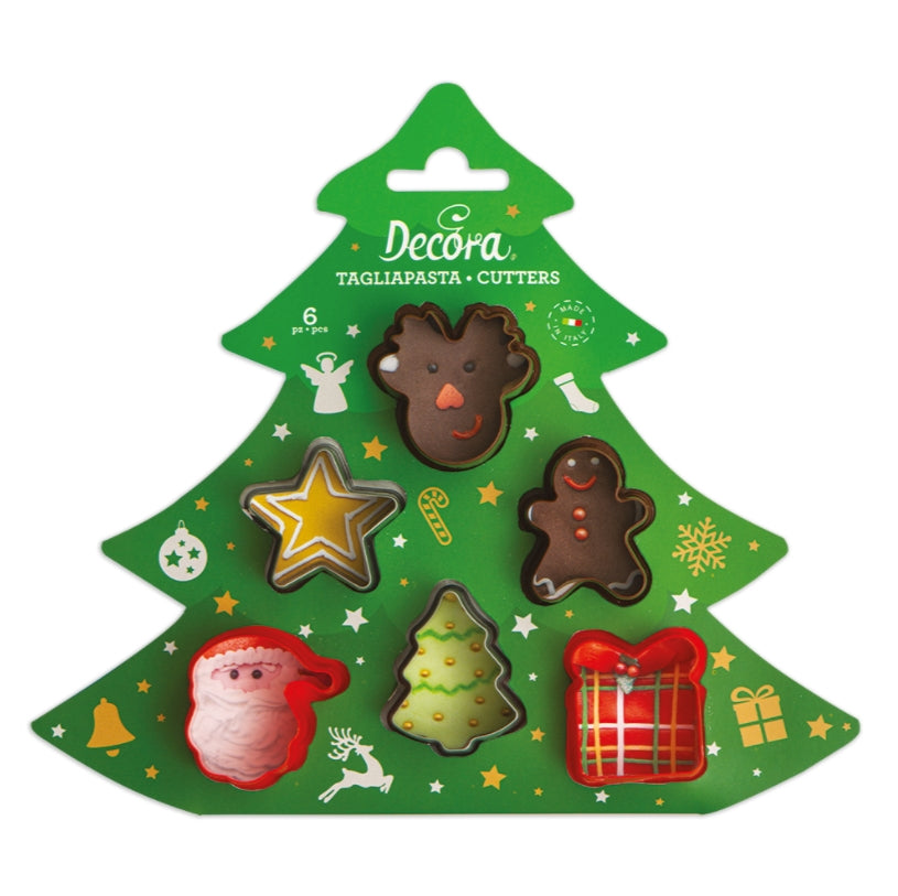 Decora Utstikkere - Jul pk/6