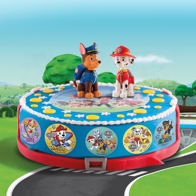 spiselig cupcakesdekorasjoner paw patrol 6cm på kake