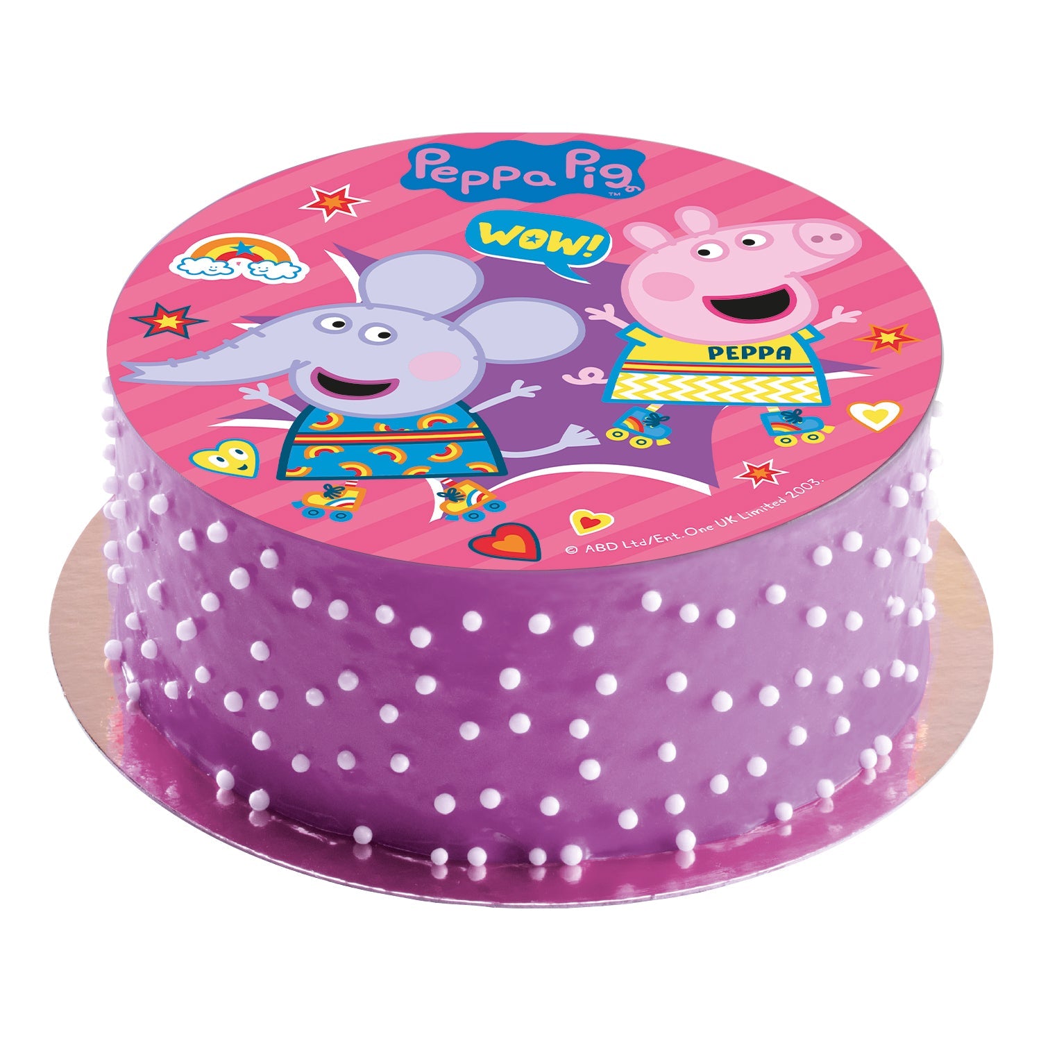 Kakebilde Sukkerark -Peppa Gris- 20cm