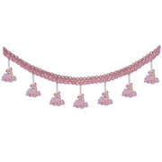 Girlander med motiv: kanin, 4 meter, lys rosa