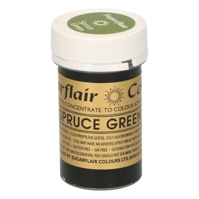 Sugarflair pastafarge Spruce Green, 25g
