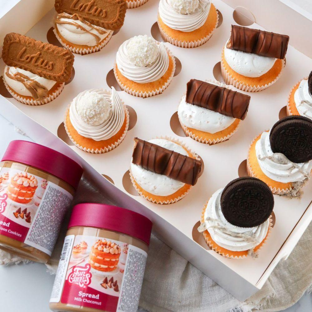 FunCakes Spreads Melkesjokolade- og hasselnøttkrem - 250g