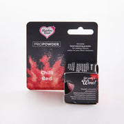 Rainbow Dust ProPowder matfargepulver i fargen Chilli Red, 2 g pakning