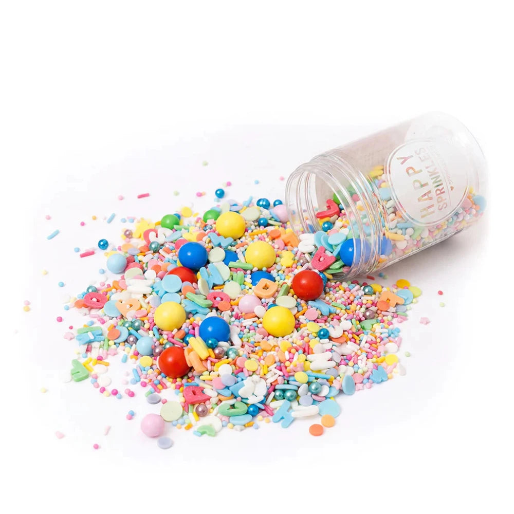 Happy Sprinkles Kakestrø - As easy as ABC, 90g