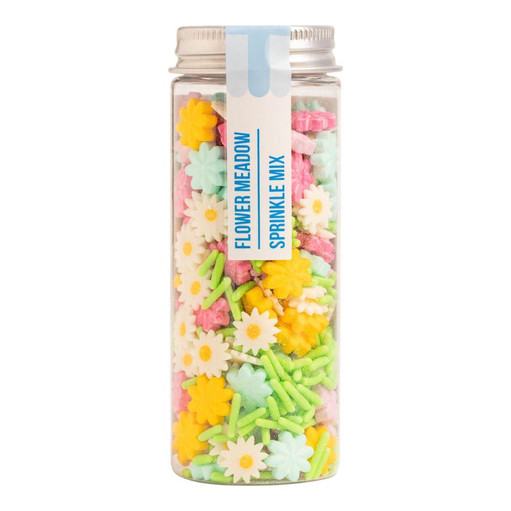 PME kakestrøssel blomstermiks 60g – fargerik strøssel med blomster og konfetti til påske og vå