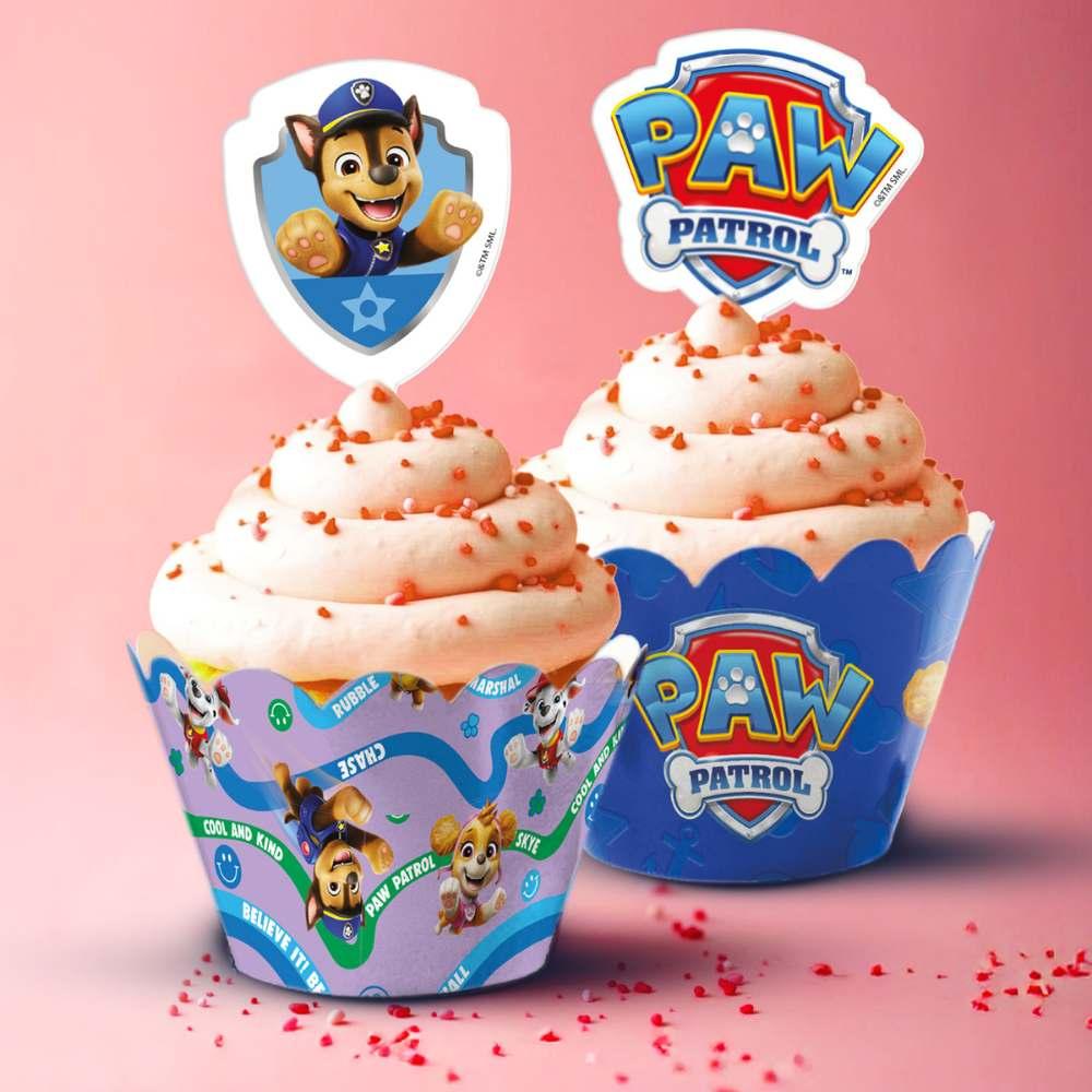Paw patrol cupcakes til paw patrol bursdag